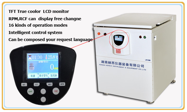 LR10M Low- speed Large-capacity Refrigerated centrifuge