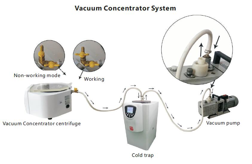 Centrifugal vacuum concentrator